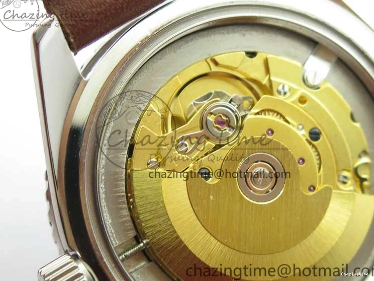 0225 Vintage Seamaster 300 No Date SS B12 Black Dial On Brown Leather Strap A2836 (Free Nylon Strap) Comfortable 7912